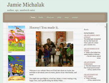 Tablet Screenshot of jamiemichalak.com